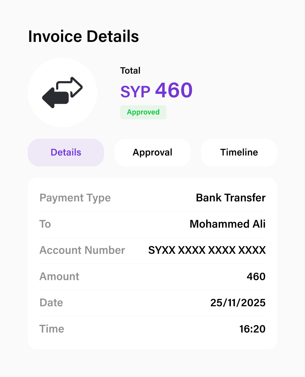 Invoice Details
